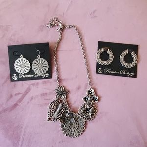 Premier Designs necklace & earrings